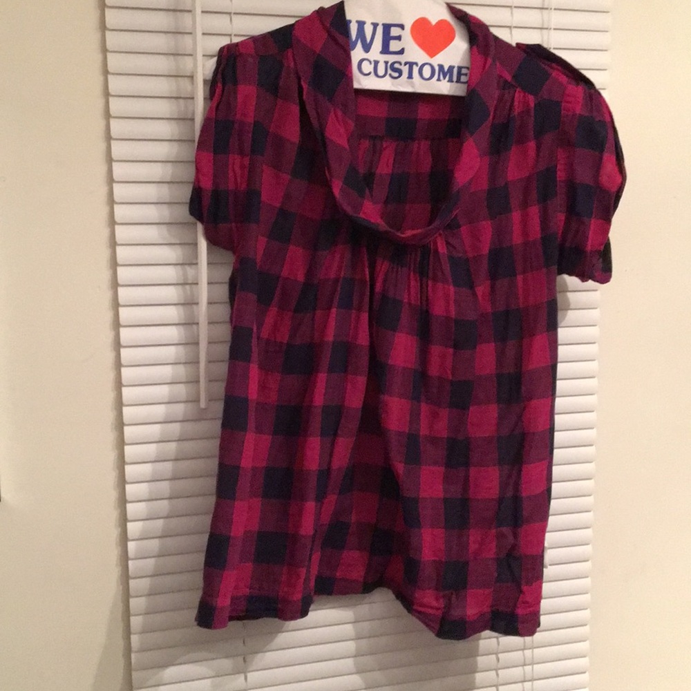 Checkered Blouse